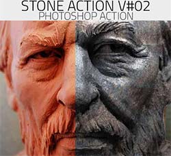 极品PS动作－制作逼真的大理石纹理(10种效果)：10 Photorealistic Stone Actions V#0